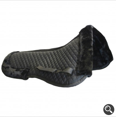 Prestige Vented Half Pad Full Size Black Birchalls The Riding Shop